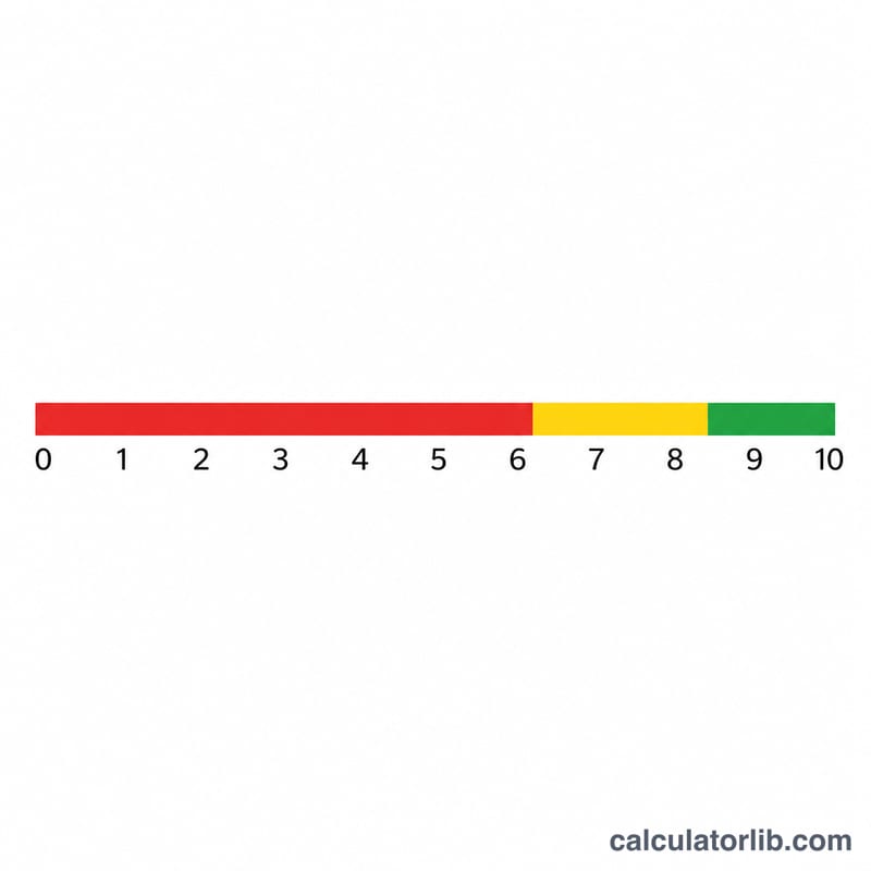 Survey scale from 0 to 10 split into detractors, passives, and promoters segments