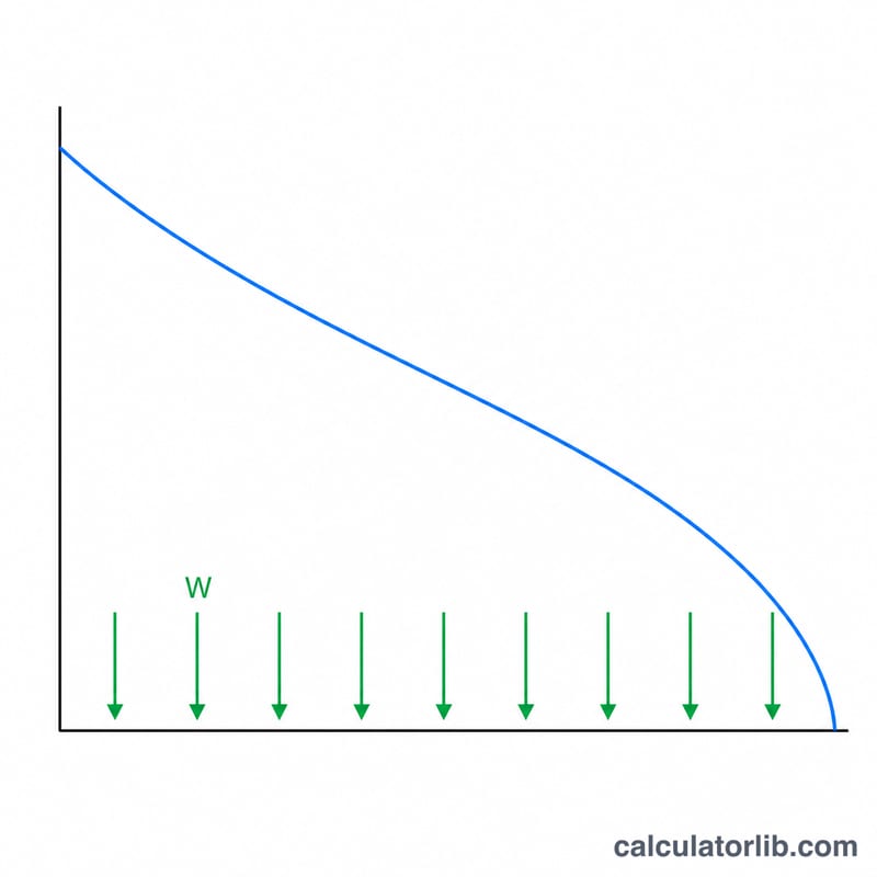 Flat diagram of a retirement savings balance drawn down by equal periodic withdrawals to zero over time