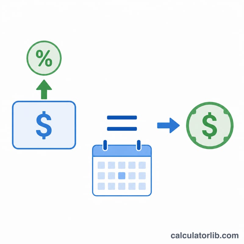 Diagram showing annual salary plus uplift percentage divided by billable days to produce a day rate