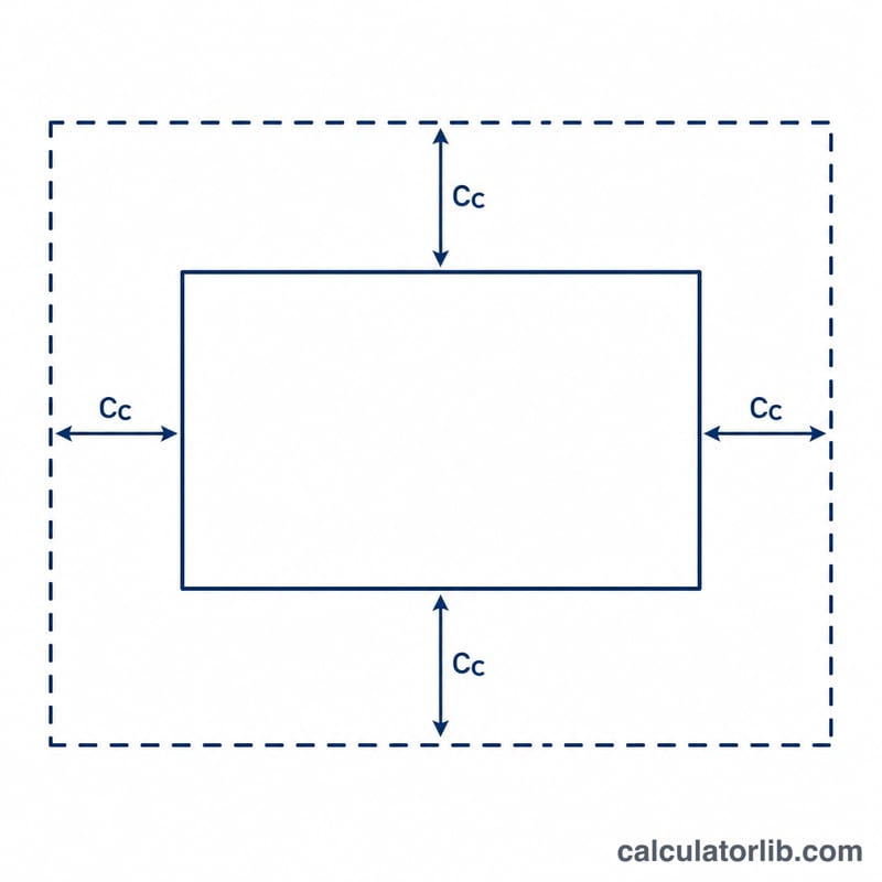 Top-down view of a pool table centered in a room with equal cue clearance on all four sides