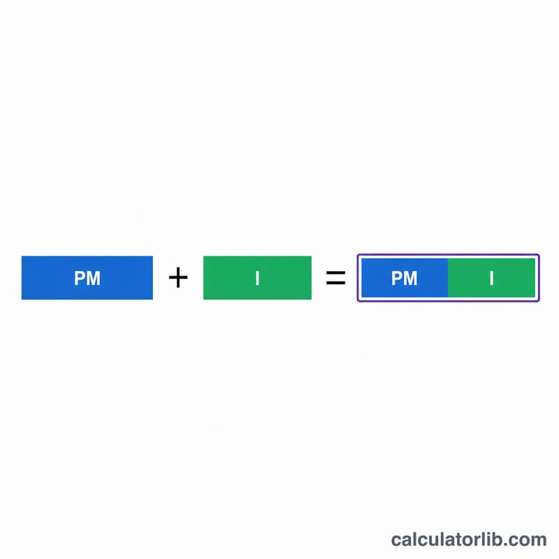 Diagram showing pre-money valuation plus investment equals post-money valuation