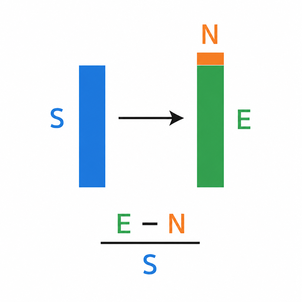 Diagram showing retention rate formula with start, end, and new customers