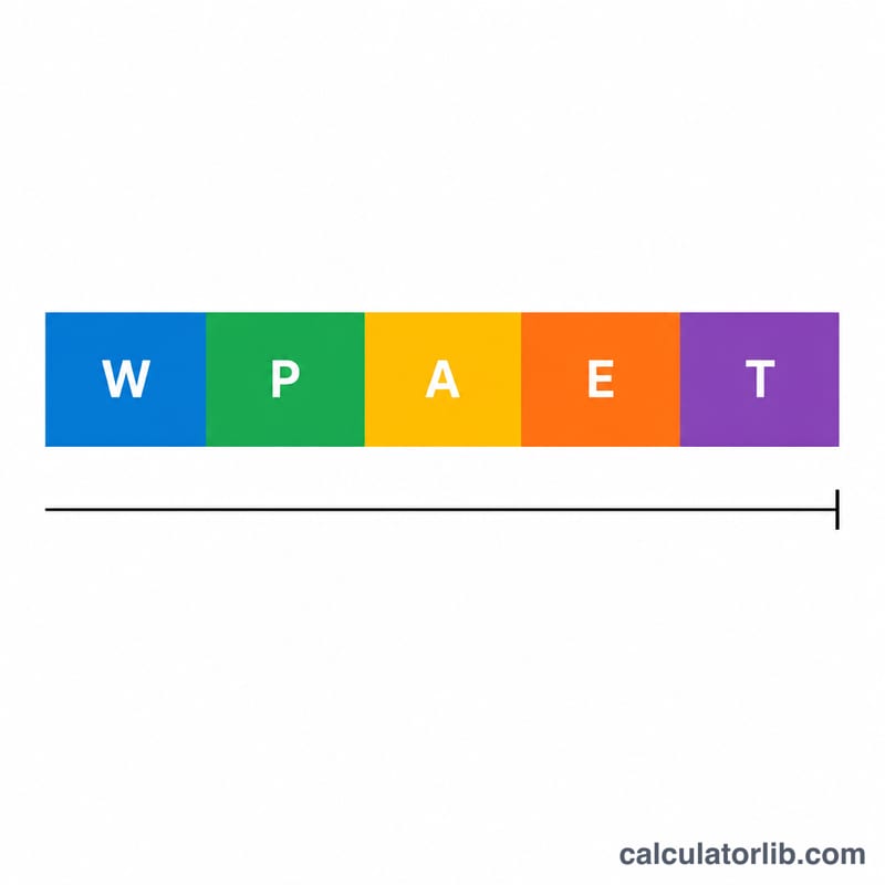 Five categories contributing to a total promotion points bar