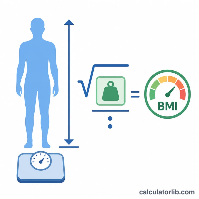 Diagrama que relaciona el peso y el IMC objetivo con una altura calculada