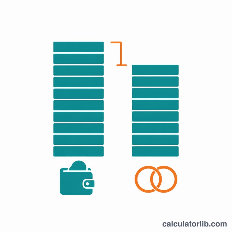 Diagram showing a liquidity provider position diverging from a HODL position as token price changes, with the gap labeled as impermanent loss