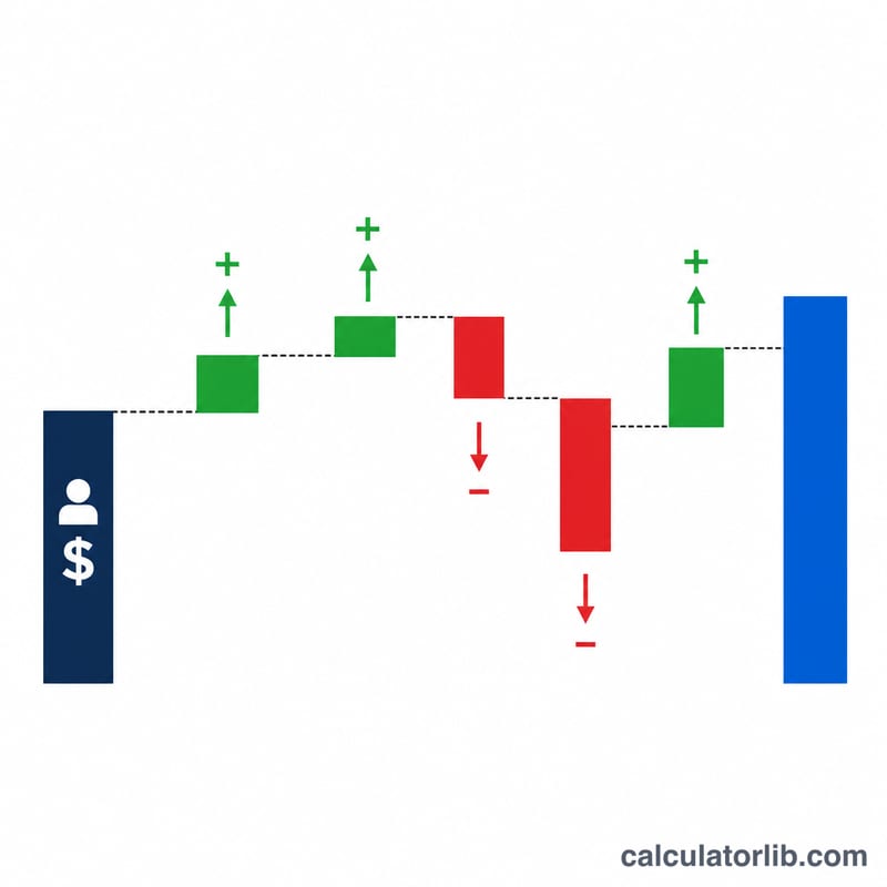 Waterfall diagram showing components added to and subtracted from net income to reach FCFE