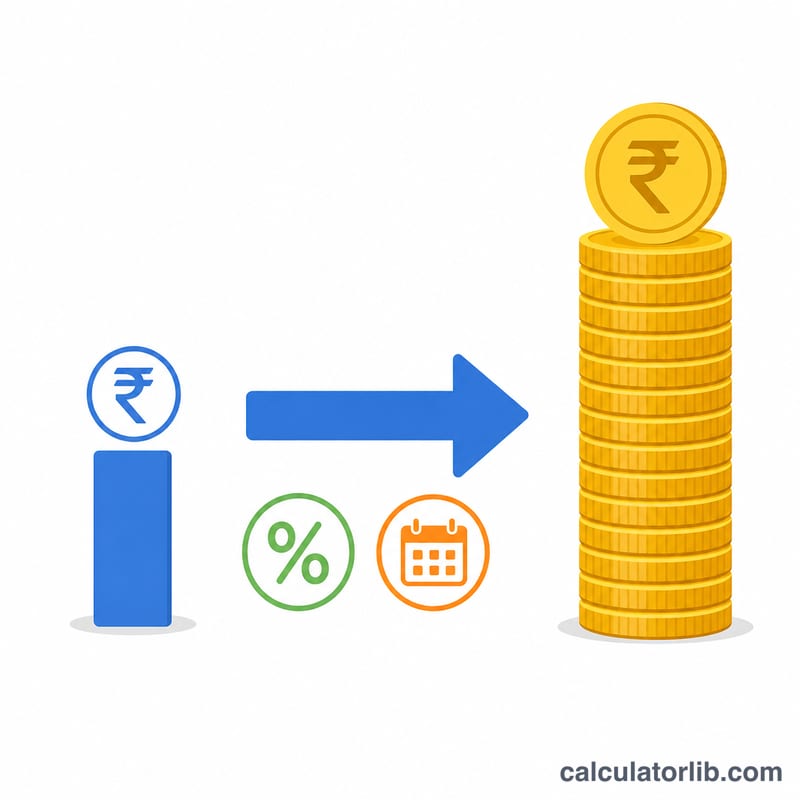 Bar chart converting maximum monthly EMI into a larger total eligible loan amount