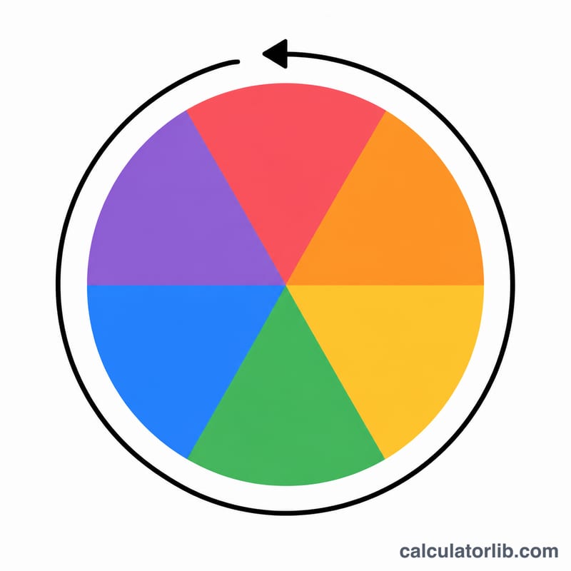 Diagrama que muestra los ángulos exteriores de un polígono sumando alrededor de un punto hasta completar un círculo de 360 grados
