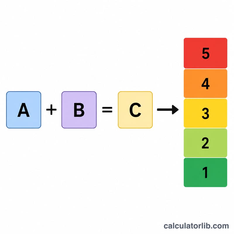 Flow diagram adding primary and secondary pattern to get Gleason score then grade group