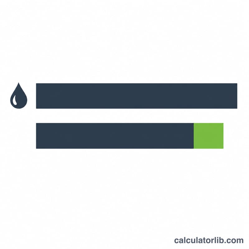 Bar comparison of annual fuel use before and after eco-driving showing litres saved