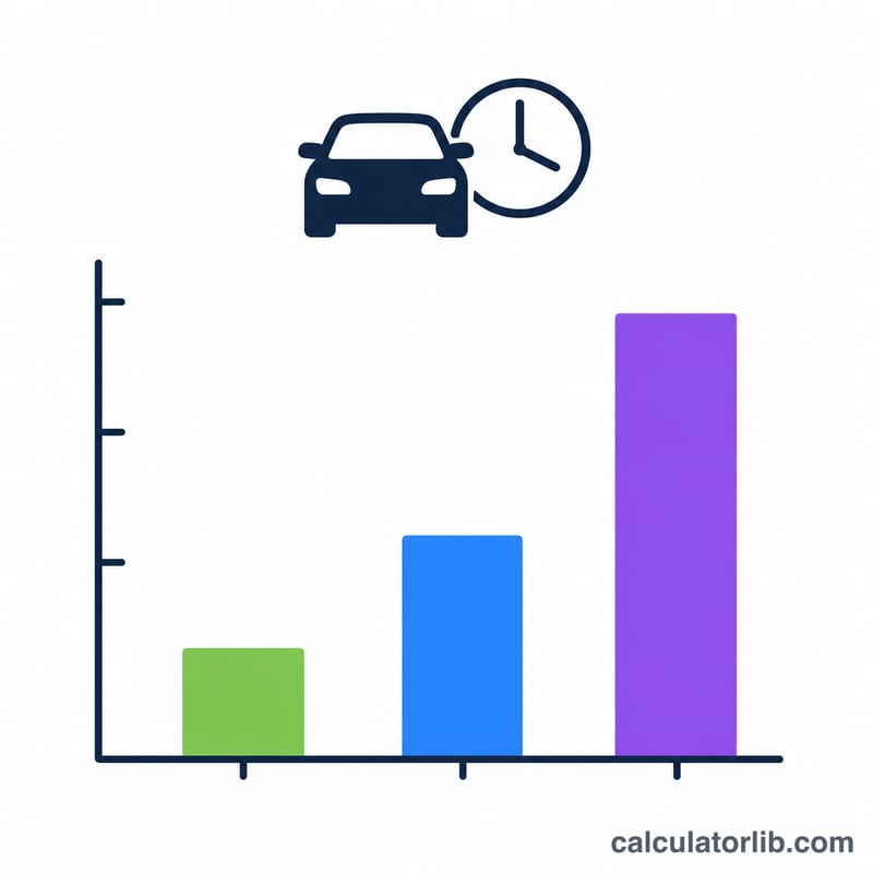 Bar chart comparing charging speeds in miles per hour across slow, medium and fast chargers