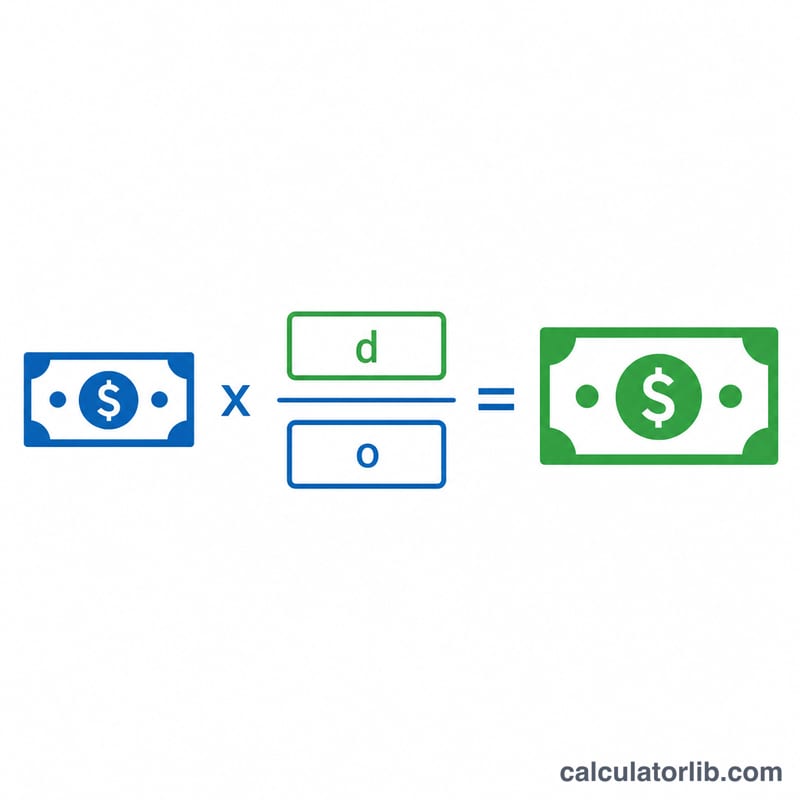 Salary multiplied by destination-over-origin index fraction equals equivalent salary