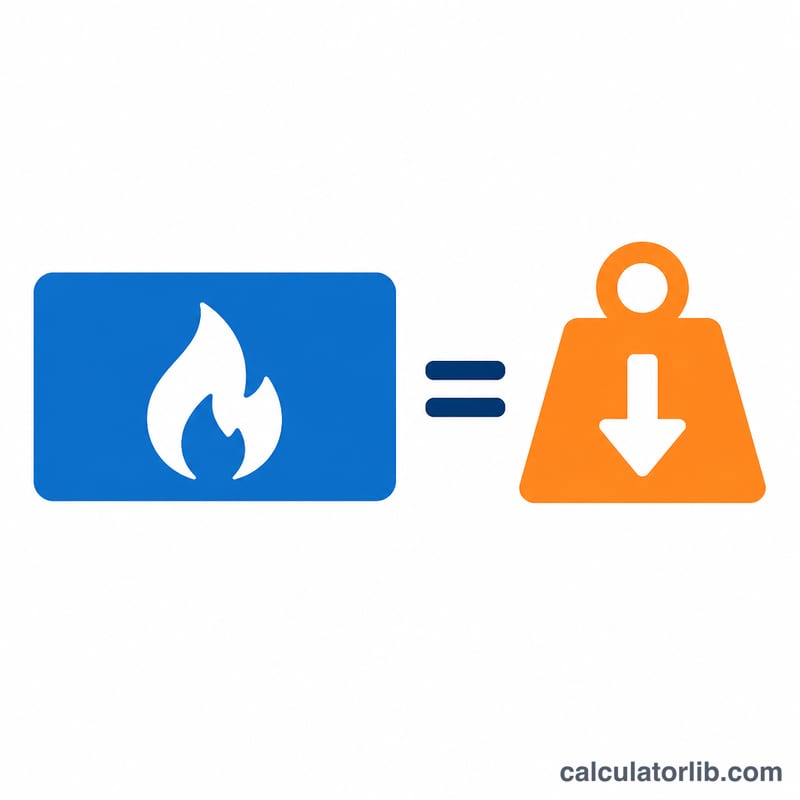 Diagram showing 3500 kilocalories equals one pound of weight change