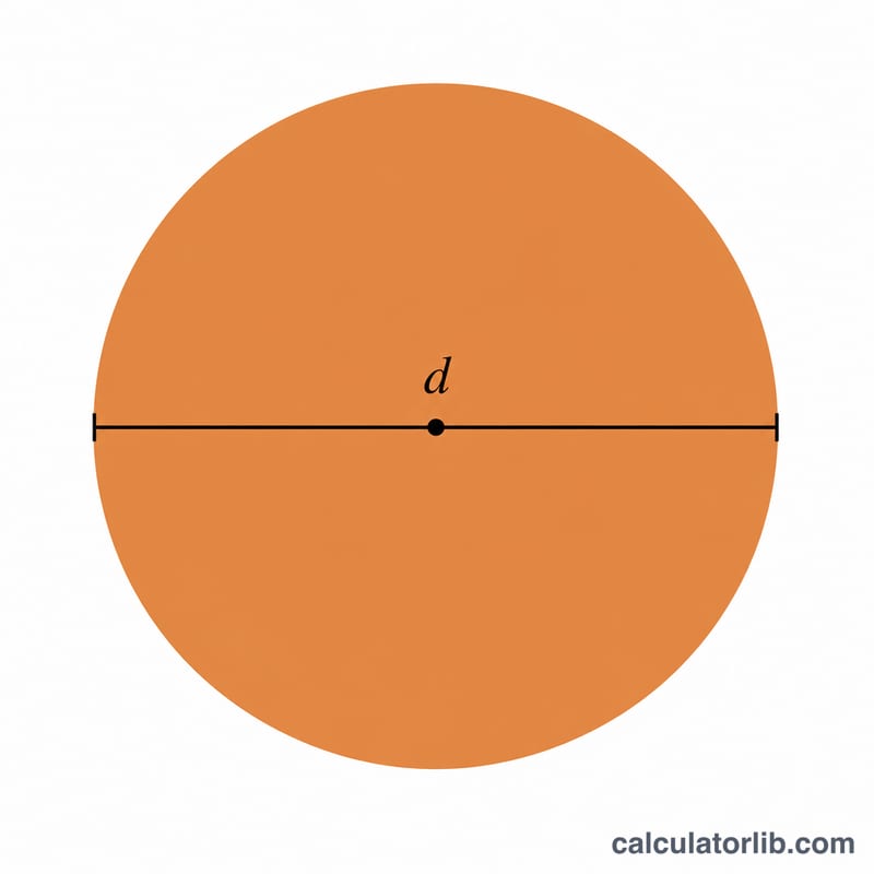 Cross-section circle of wire with area formula highlighted