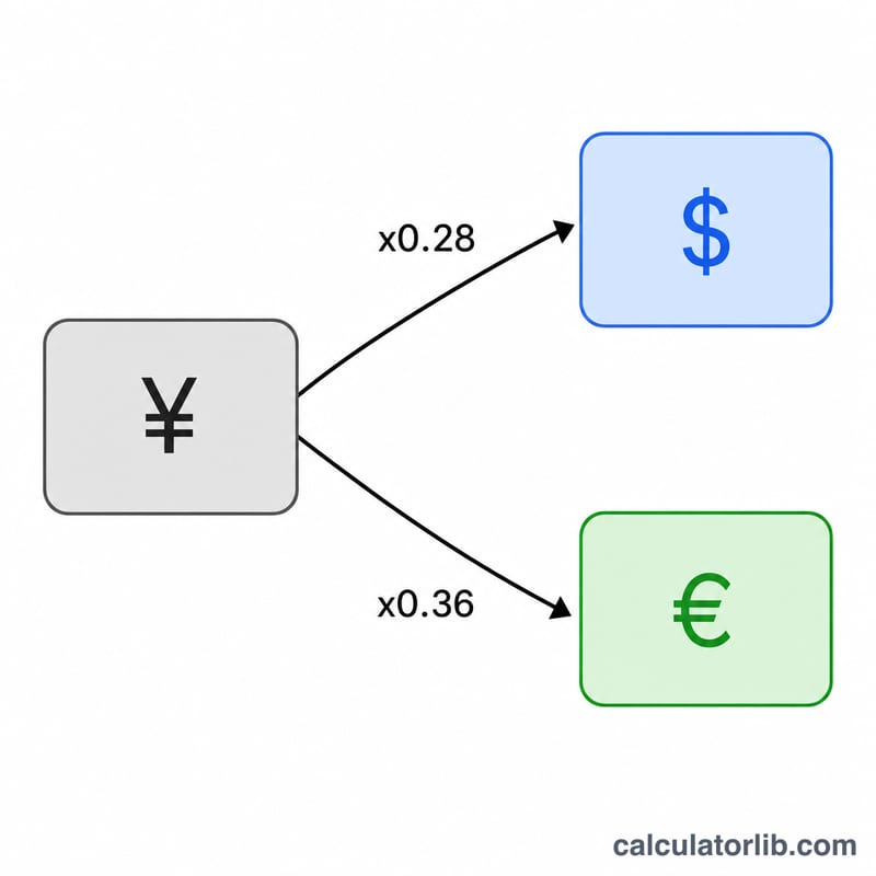 Income box splitting into two arrows multiplied by 0.28 and 0.36 leading to max housing and max debt boxes