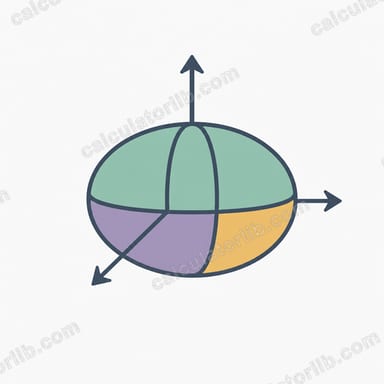Ellipsoid Volume Calculator