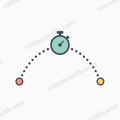 Projectile Time of Flight Calculator