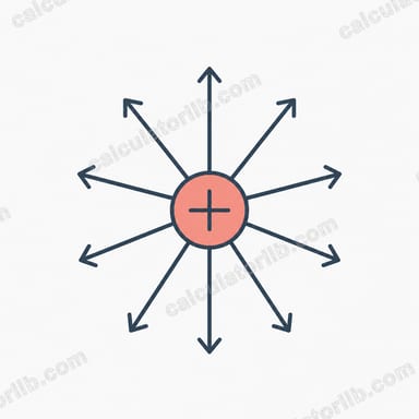 Electric Field of a Point Charge Calculator