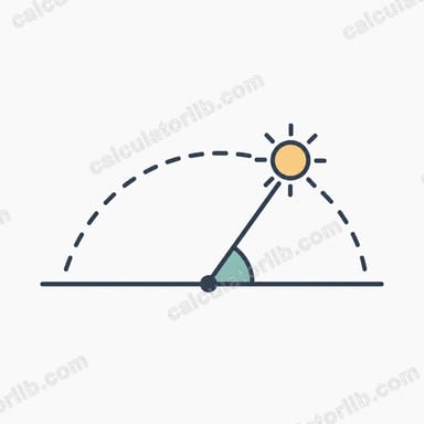 Solar Elevation and Azimuth Daily Calculator