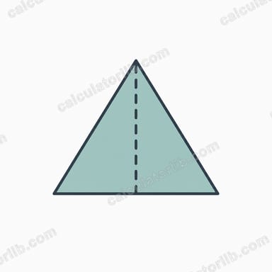 Area of a Triangle (Base × Height) Calculator