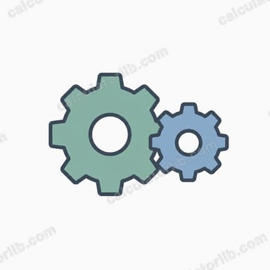 Gear Ratio Calculator (Torque & Speed)