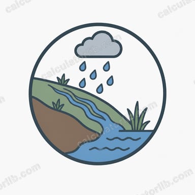 SCS Curve Number Runoff Calculator