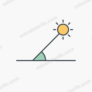 Solar Elevation Angle Calculator