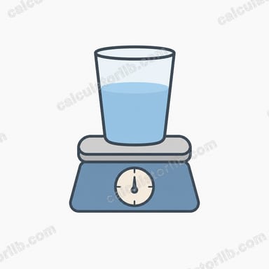 Daily Water Intake by Body Weight Calculator