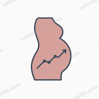 Pregnancy Weight Gain Tracker vs. Recommended