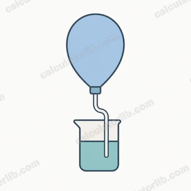 Moles to Liters Calculator (Gas at STP)