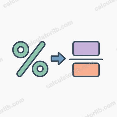 パーセントを分数に変換する計算ツール