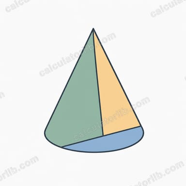Volume of a Partial (Vertically Cut) Right Circular Cone