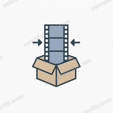 Video Bitrate Calculator from Target File Size