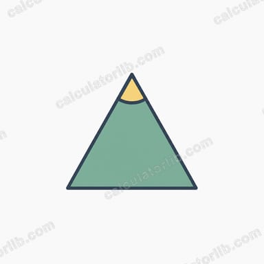 Triangle Angles from Three Sides Calculator