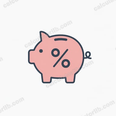 Savings Rate Percentage Calculator