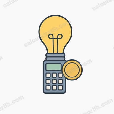 Monthly Electricity Cost from Watts Calculator