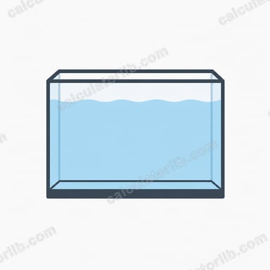 Rectangular Tank Volume in Liters Calculator