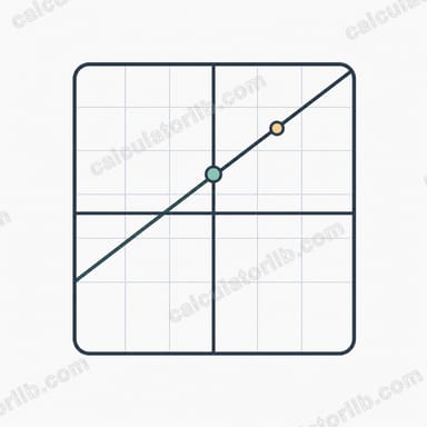 Slope-Intercept Form from a Point and Slope