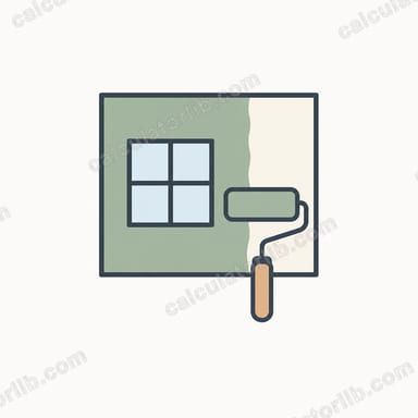 Paint Area Calculator with Door & Window Deductions