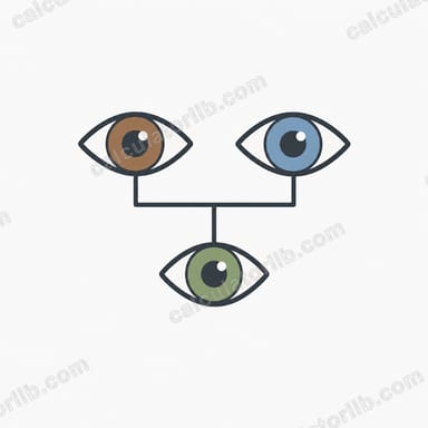 Baby Eye Color Predictor Calculator