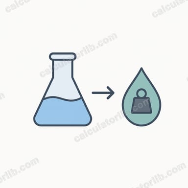 Molarity to mg/mL Calculator