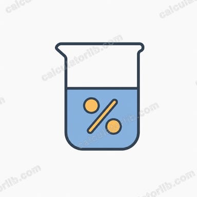 Percent by Mass (%w/w) Calculator