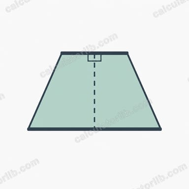 Area of a Trapezoid Calculator