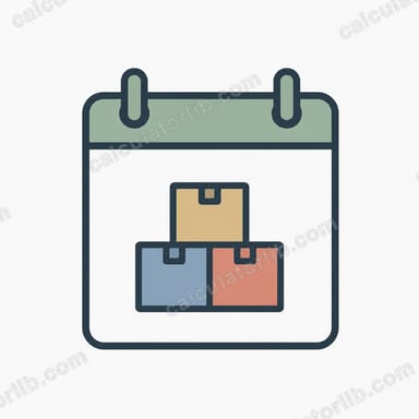 Days Inventory Outstanding (DIO) Calculator