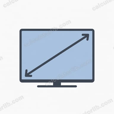 Screen Size from Diagonal Calculator