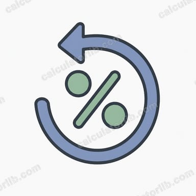 Reverse Percentage Calculator