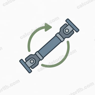 Shaft Torque from Power Calculator