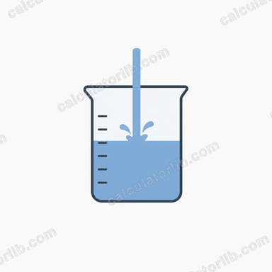 Volume from Molarity and Moles Calculator