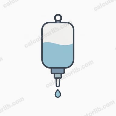 IV Drip Rate Calculator (gtt/min)