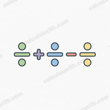 Add and Subtract Multiple Fractions Calculator